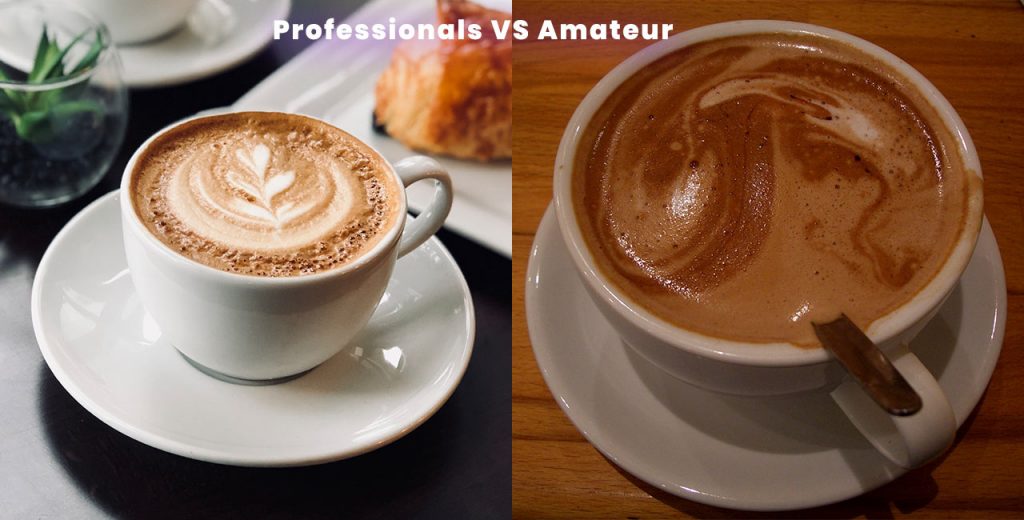 Professional vs amateur photo