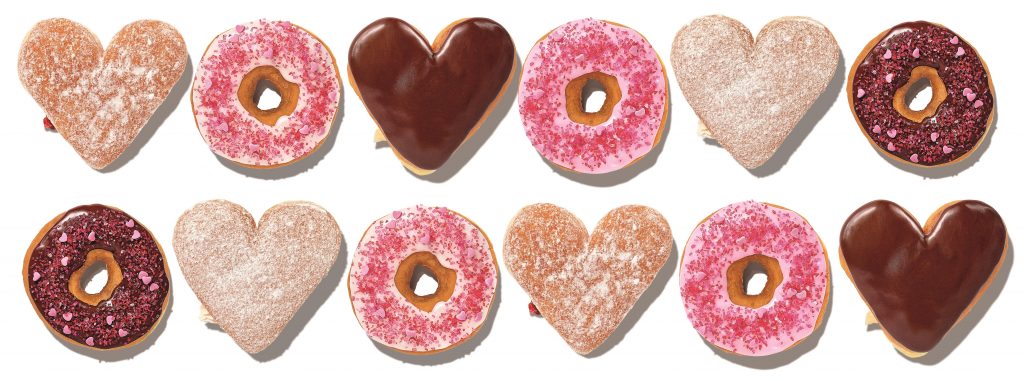 valentines day donuts marketing campaign