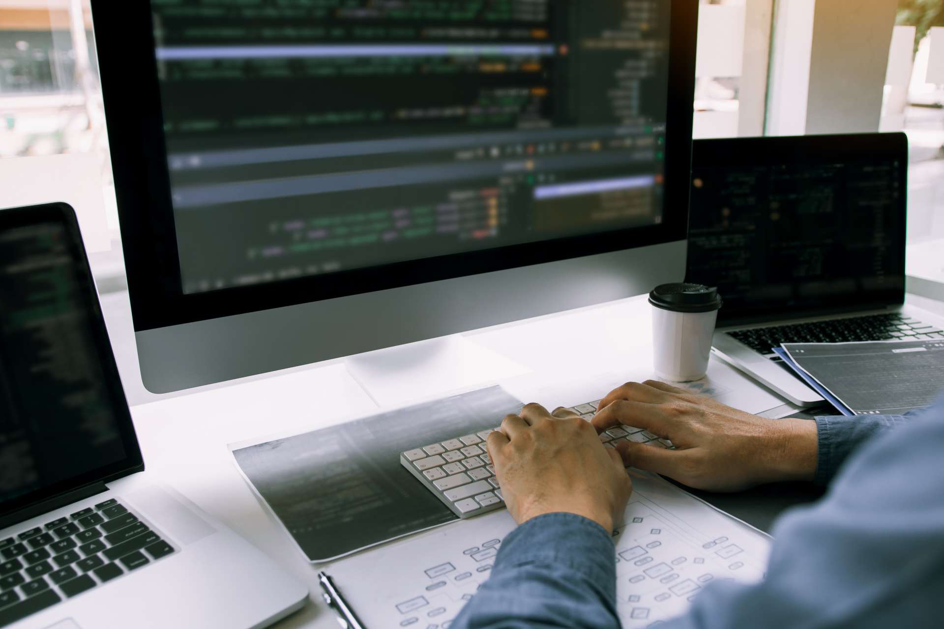 From an idea to the final product - website development process - 7 steps